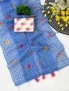 Indira Linen By Rajyog Linen Printed Ladies Saree Wholesalers In Surat
